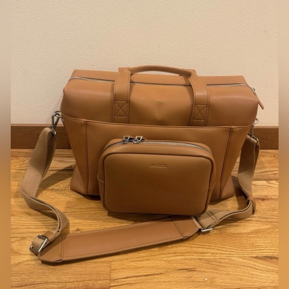Monos Metro Duffel in Saddle Tan (worn once)